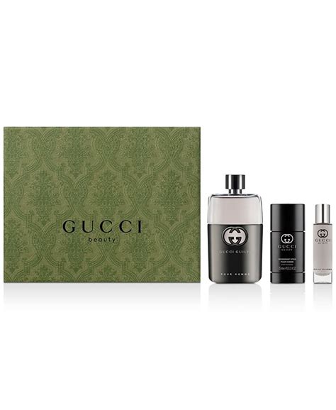 men's gucci cologne gift set|macy's gucci cologne.